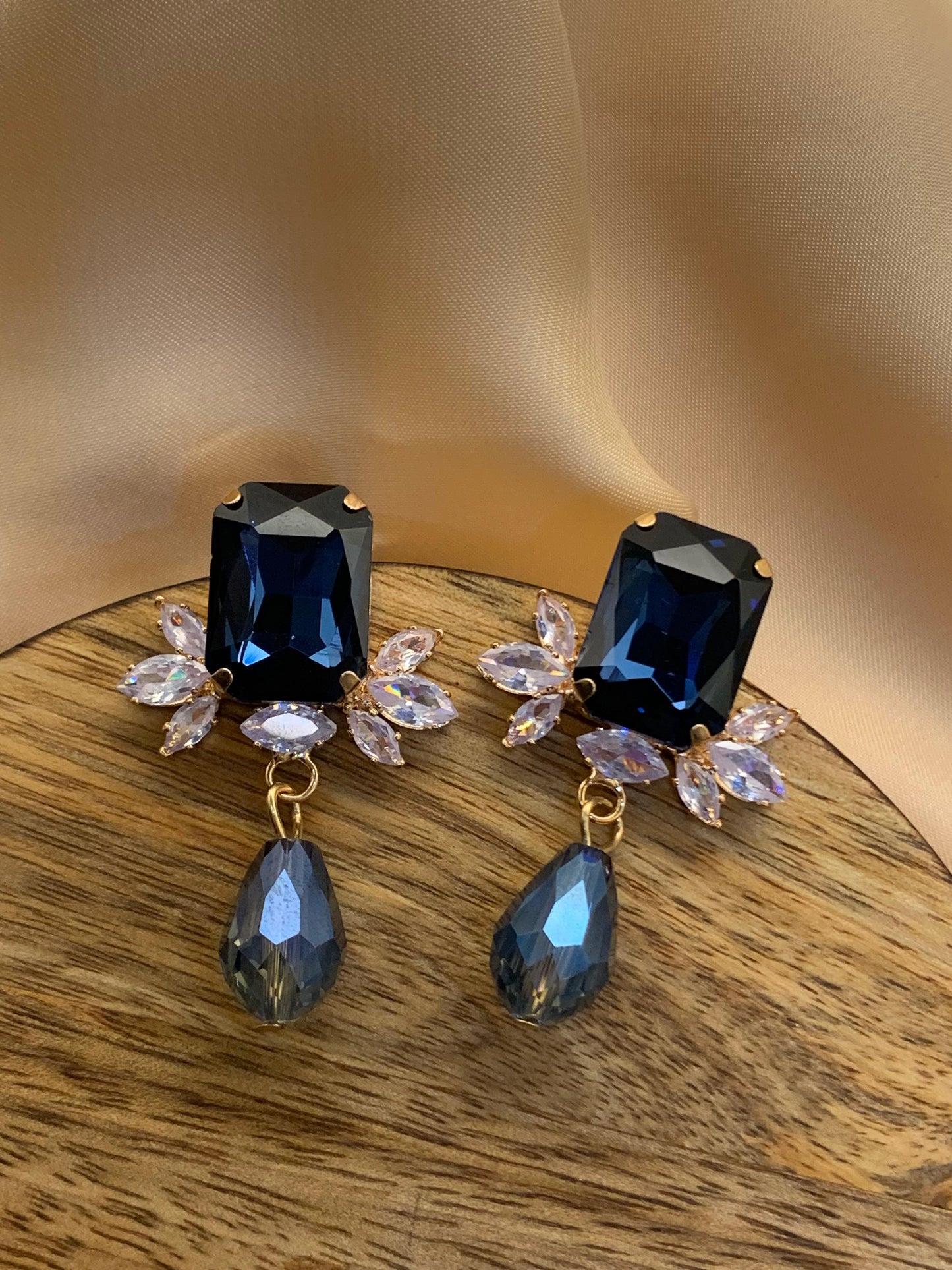 Crystal Stone Earrings