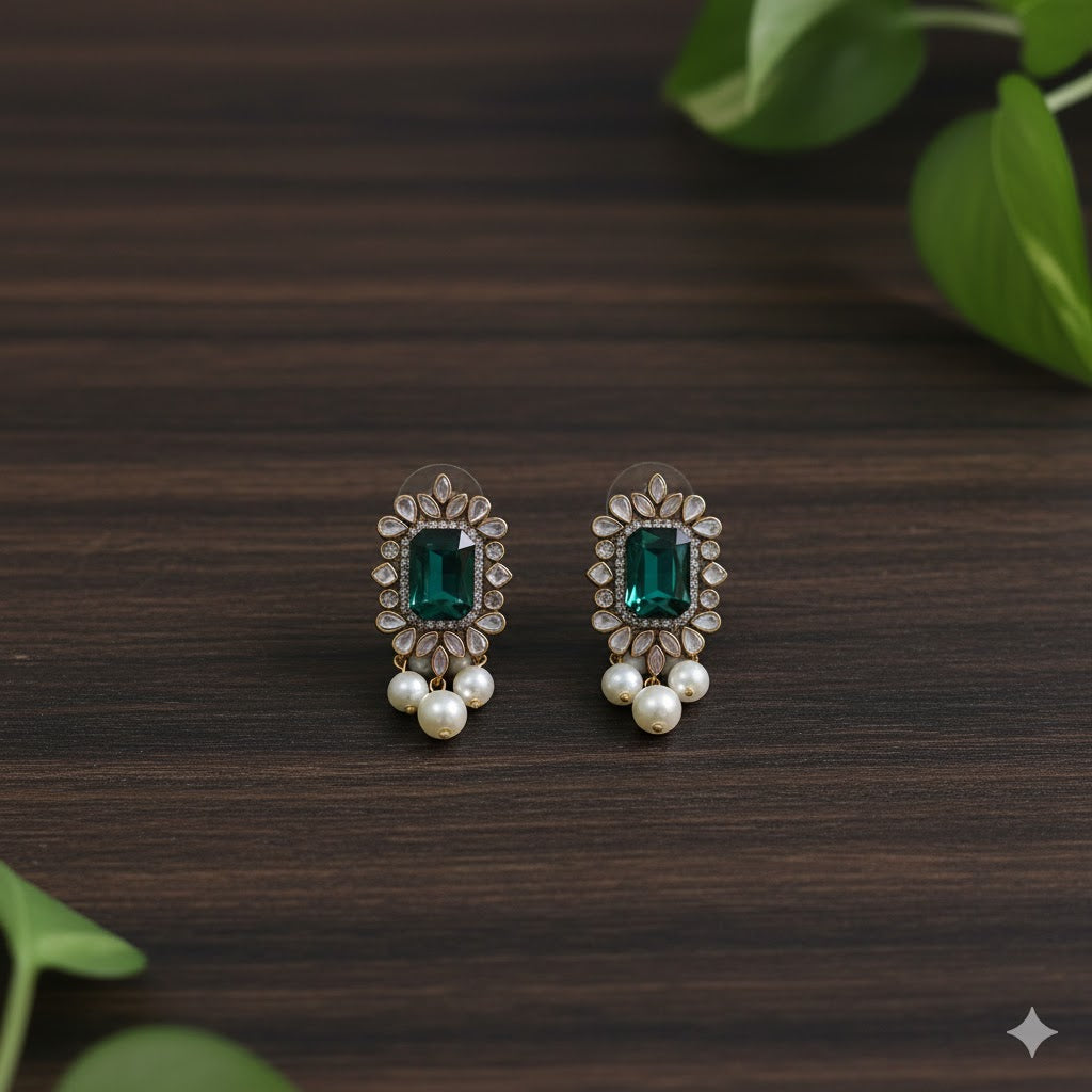 Emerald Green Choker Set