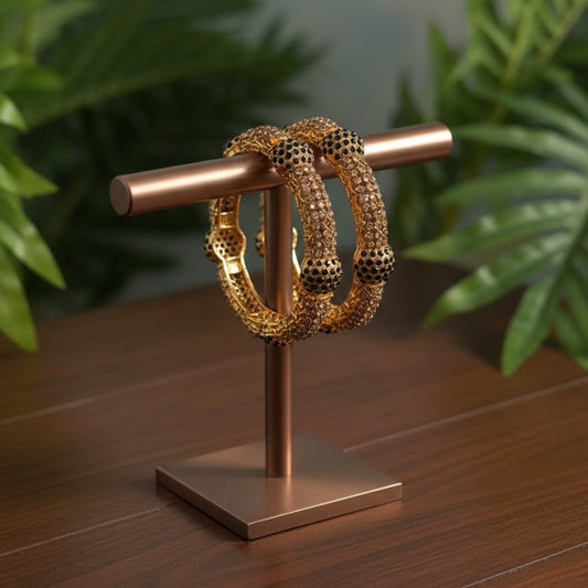 Zari Noor Traditional Indian Kara - Pair