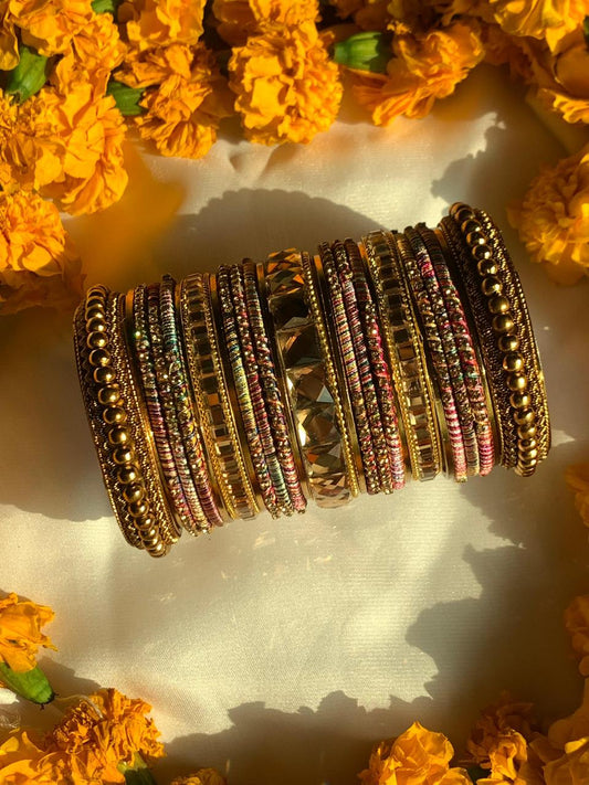 Regal Violet Golden Set