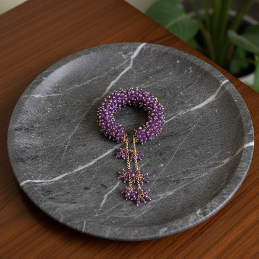 Heavy Lunara Gajra Pearl Bracelet