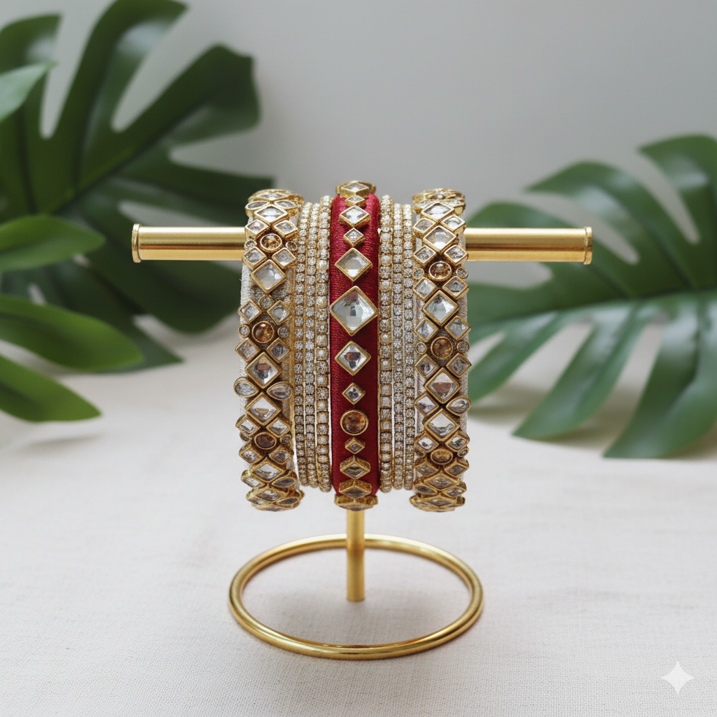 Slik Thread Kara Set - Red – HKJ