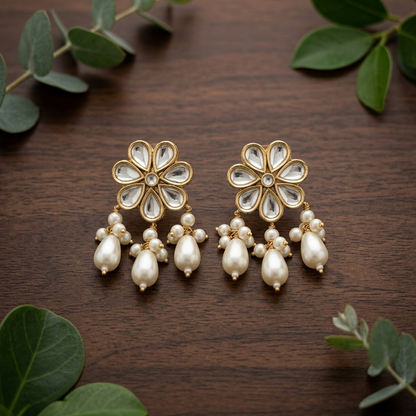 Kundanara Earrings