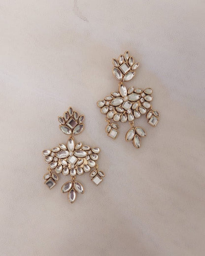 Heritage kundan earrings