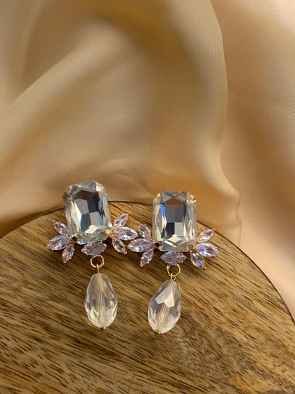 Crystal Stone Earrings