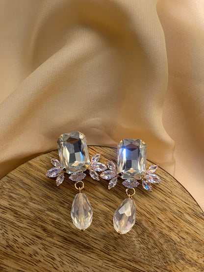 Crystal Stone Earrings
