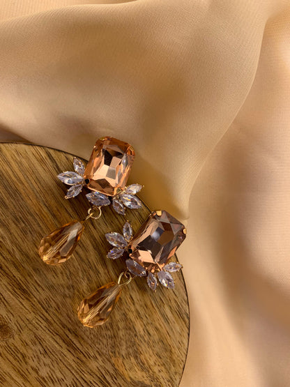 Crystal Stone Earrings