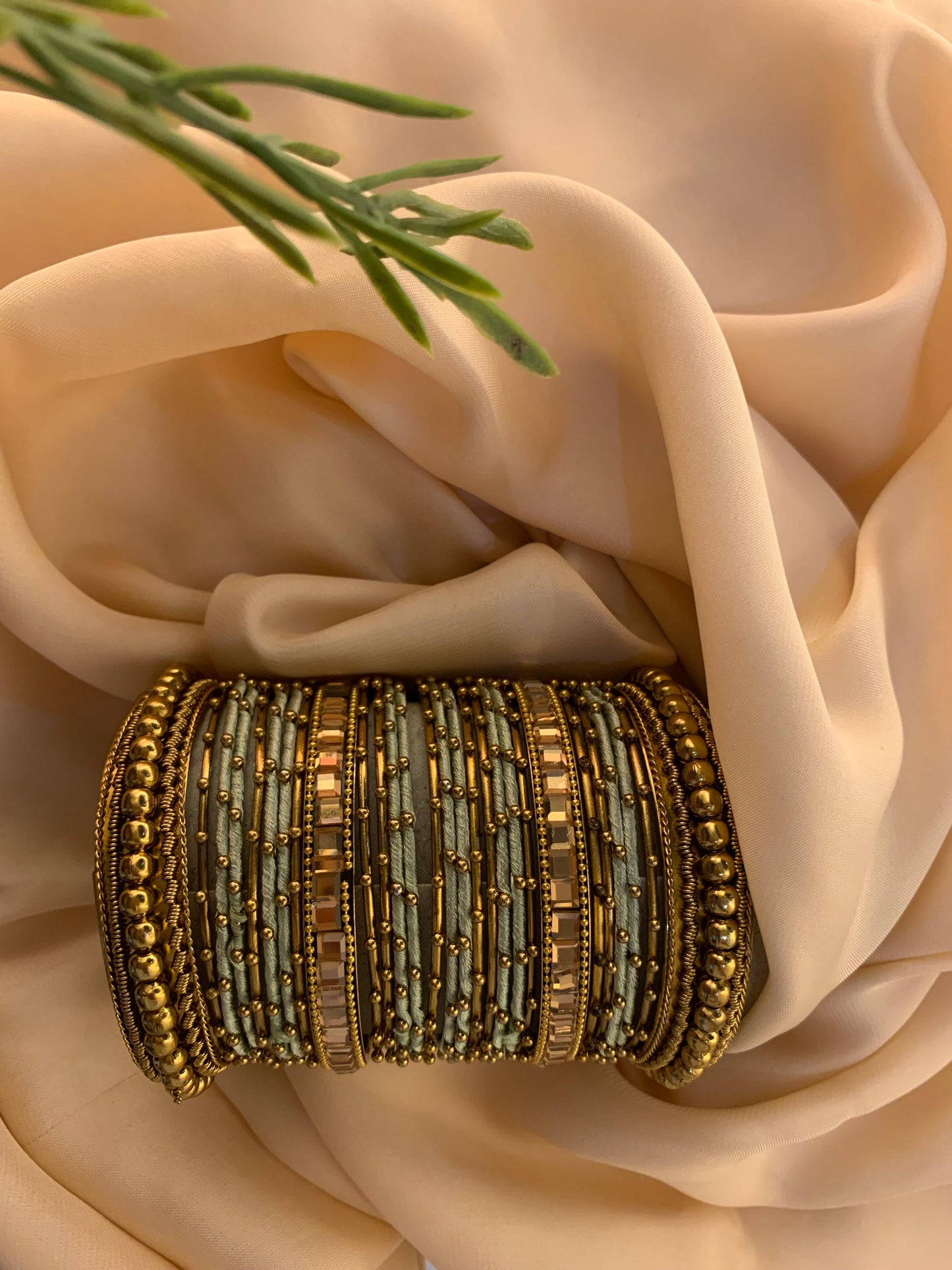Golden Pista Bangle