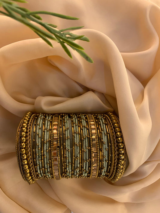 Golden Pista Bangle