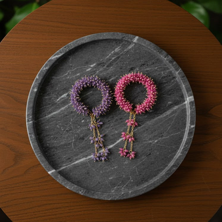 Heavy Lunara Gajra Pearl Bracelet