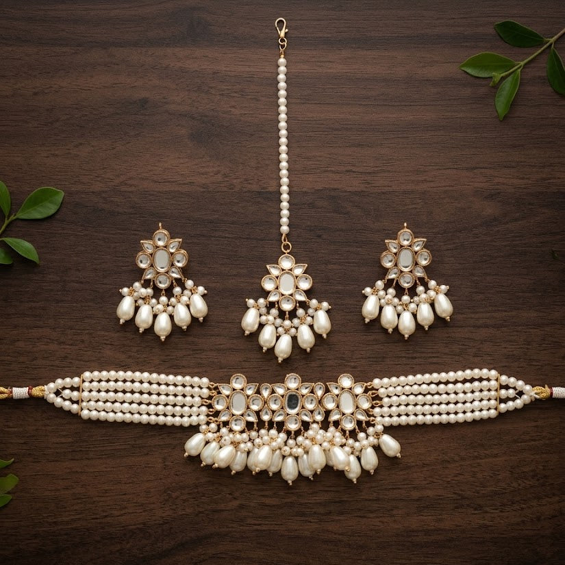 Farshi Kundan Set