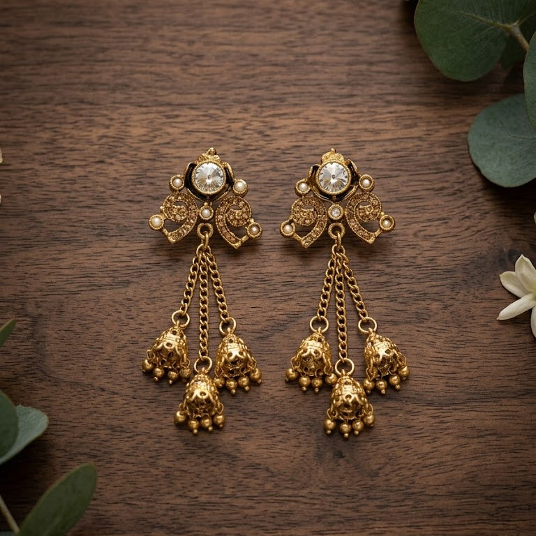 Kashmiri Style Earrings