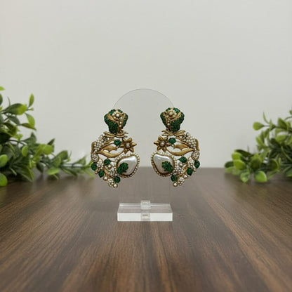 Sultan Pearl Noor Turkish Pendant & Earrings