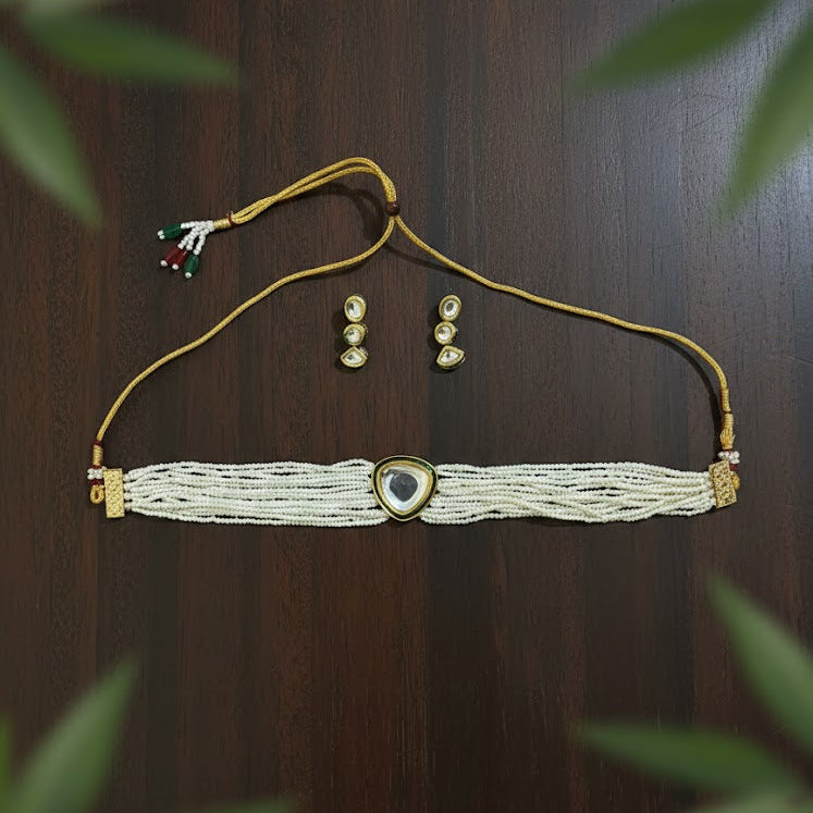 Vera Glow Polki Stone Set