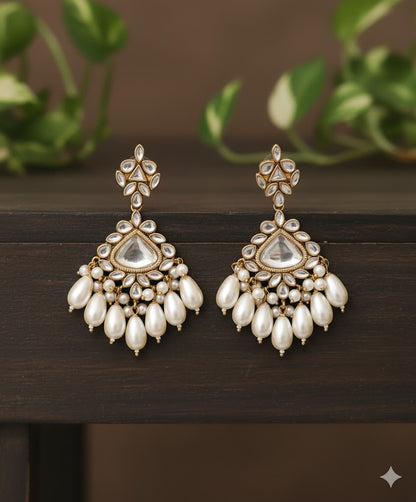 Jaipuri Stone Earring