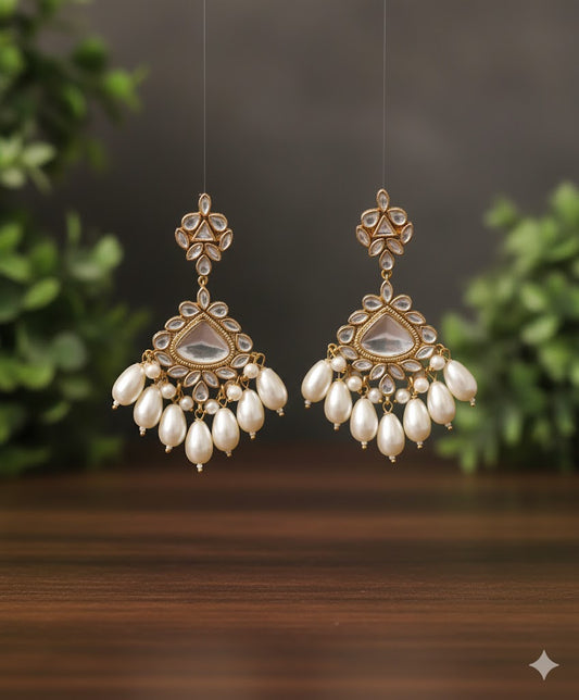 Jaipuri Stone Earring