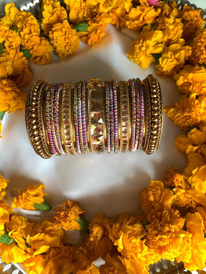 Regal Violet Golden Set