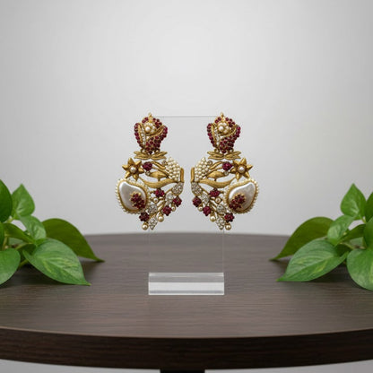 Sultan Pearl Noor Turkish Pendant & Earrings