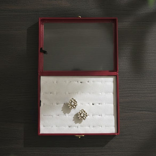 Arwa Minimal Kundan Ring