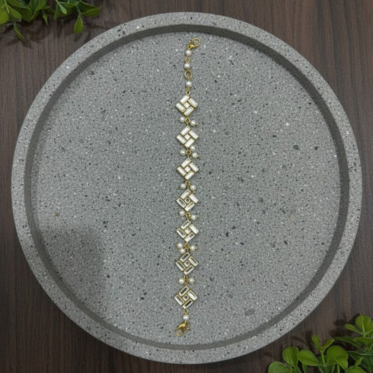 Sovereign Kundan – Classic Bracelet