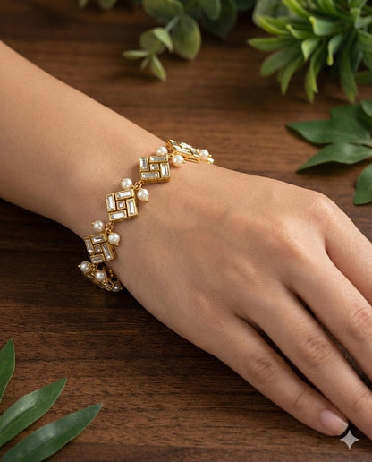 Sovereign Kundan – Classic Bracelet
