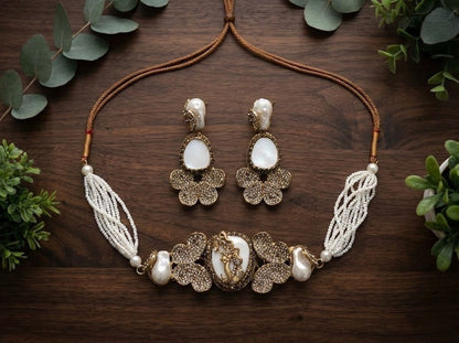 Sultan Pearl Noor – Turkish Choker Set