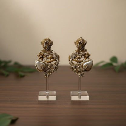 Sultan Pearl Noor Turkish Pendant & Earrings
